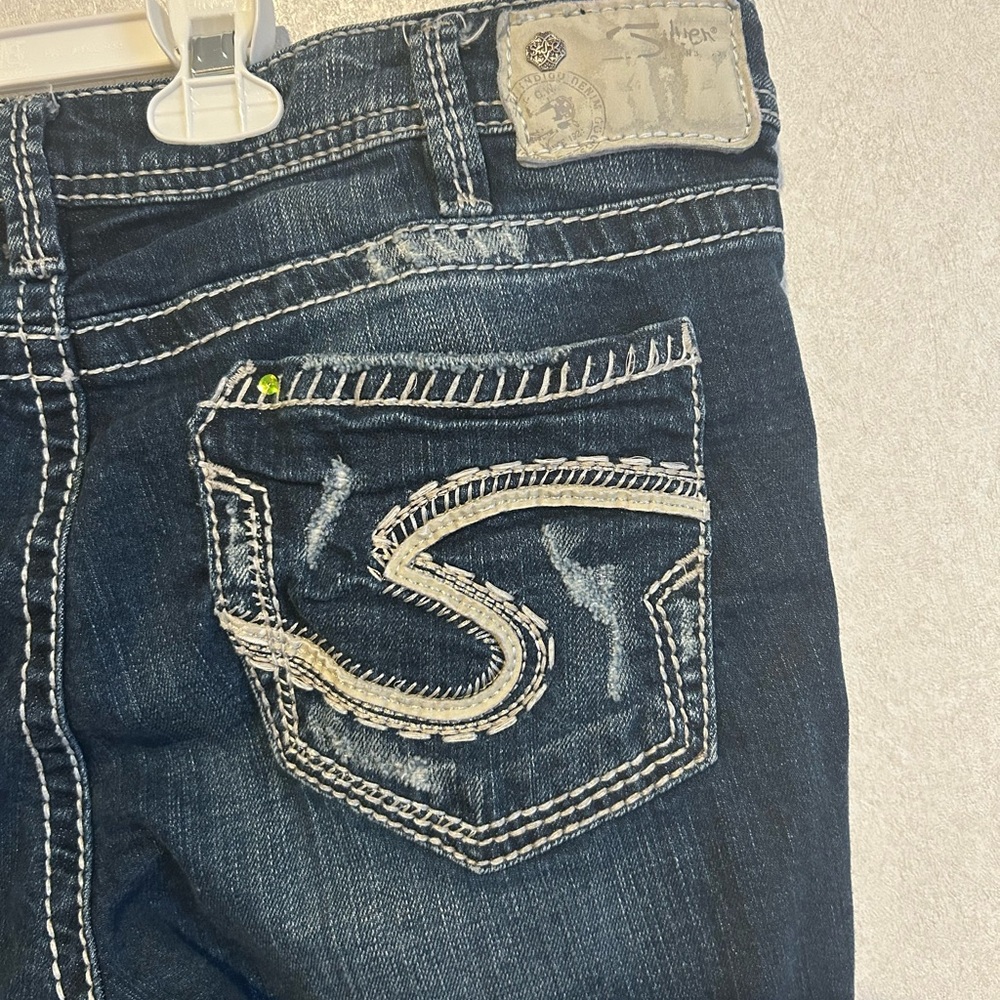 Women’s Silver Jeans, Aiko Baby Boot Size 14/L33, Brand New Without Tags - Picture 3 of 4